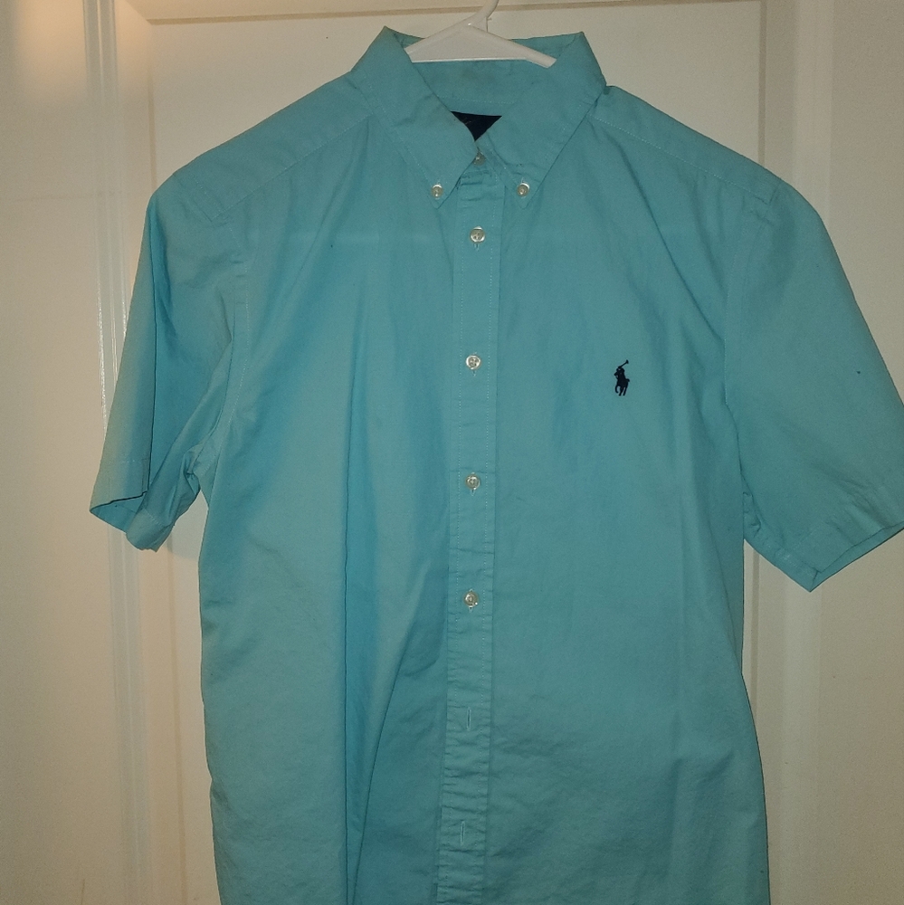 Polo by Ralph Lauren Men's Blue Shirt